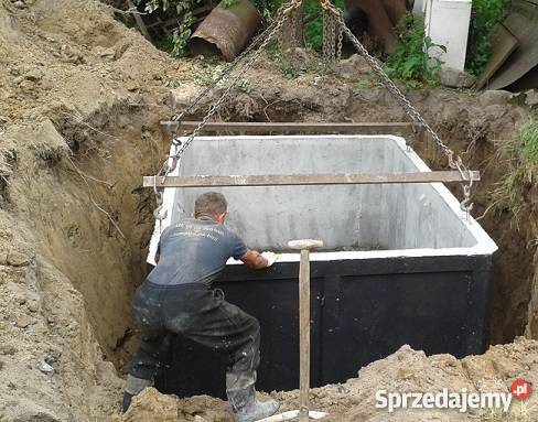 SZAMBA BETONOWE 4m3zbiornik na ścieki szambo Łódź