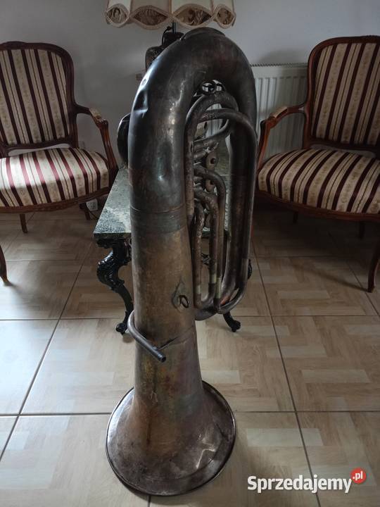 Zabytkowy Instrument TUBA Gebr Alexander Mainz Instrumenty dęte wielkopolskie sprzedam
