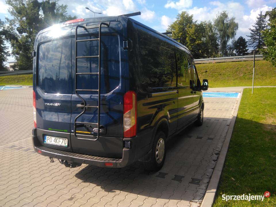 Ford Transit Mk8 4x4 2019 6os L3H2 117 wciągarka homologacja na ciężarowe Swarzędz sprzedam