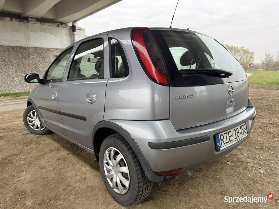 Opel Corsa LIFT 12 Benzyna 2005r Oszczędna 221458km Dębica sprzedam