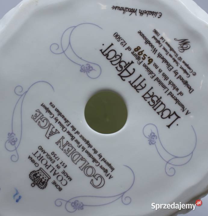 COALPORT FIGURKA DAMA LOUISE AT ASCOT Gdańsk