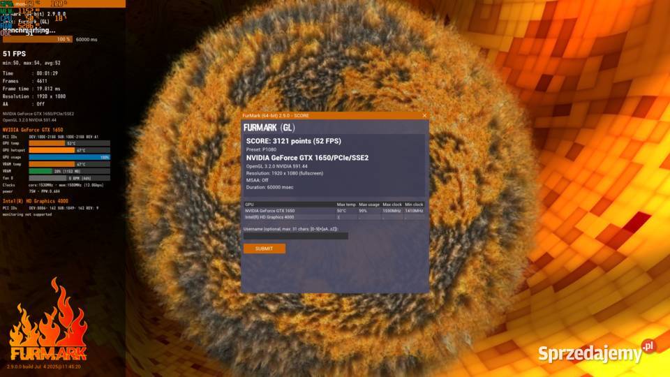 Komputer Gamingowy i73770K GTX 1650 16GB SSD HDD wielkopolskie Ostrów Wielkopolski