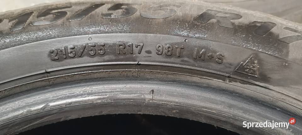 Sprzedam opony zimowe Pirelli Cinturato 21555 Świlcza