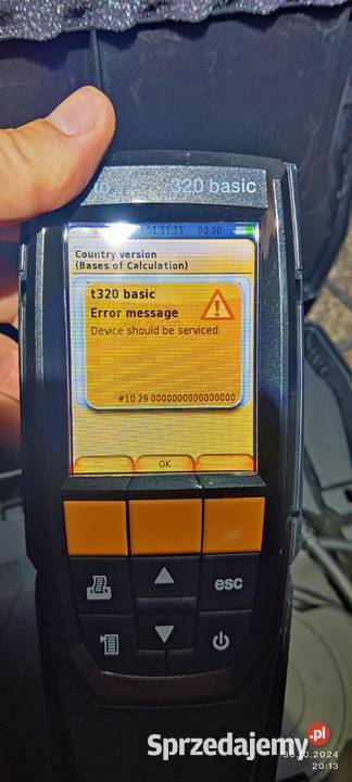 Analizator Testo 320 Basic Pozostałe Dobra