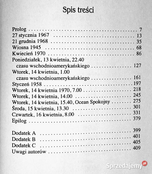 Apollo 13 Utracony Księżyc Jim Lovell Jack lubelskie Chełm sprzedam