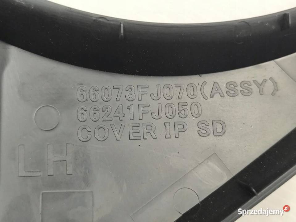 ZAŚLEPKA OSŁONA KONSOLI SUBARU FORESTER IV SJ sprzedam