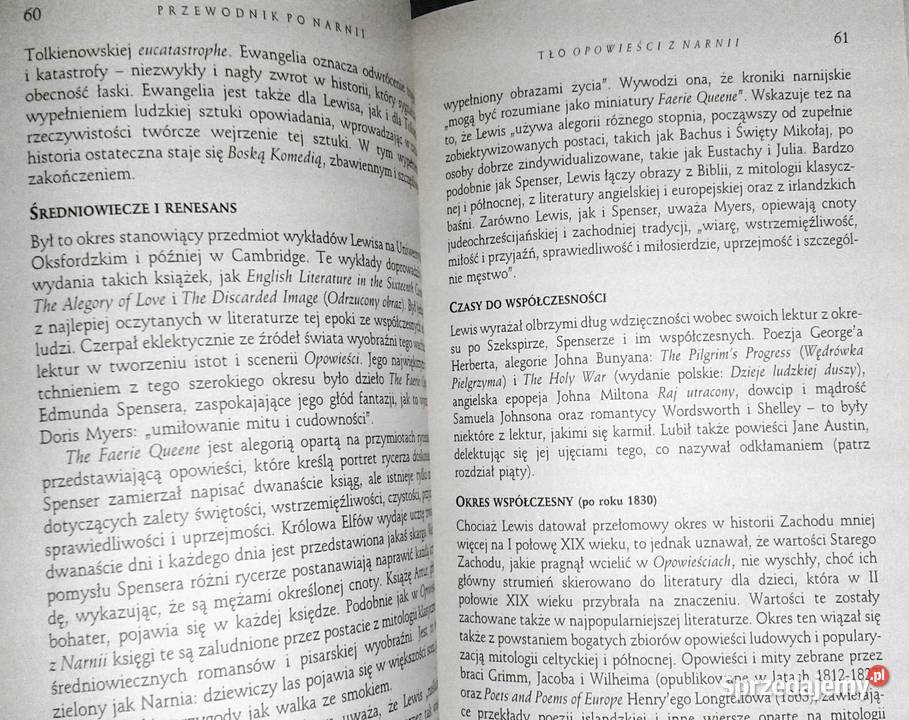 Przewodnik Narnii Colin Duriez lubelskie Chełm