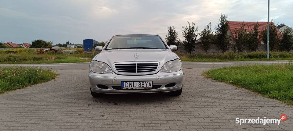 Mercedes S W220 32 benzyna Wrocław