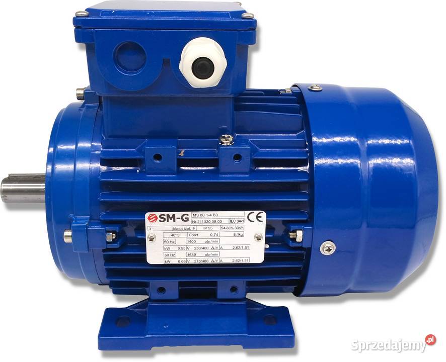 Silnik Elektryczny 055kW 230400V 1400obr 3FAZOWY kujawsko-pomorskie Solec Kujawski