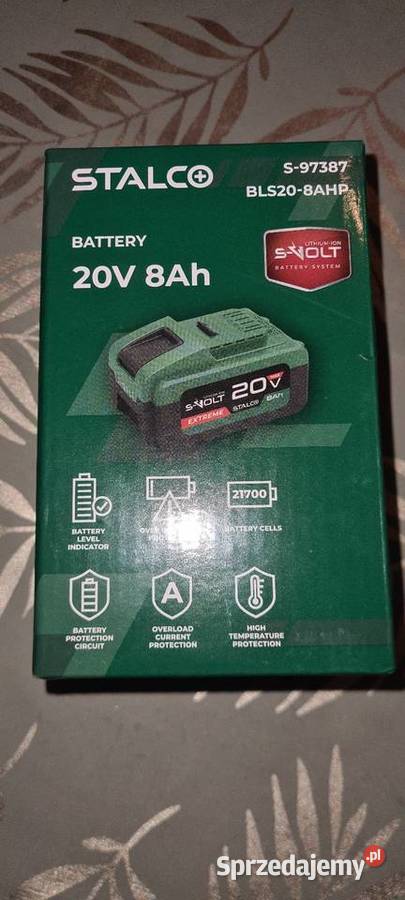 Stalco aku 8ah nowe Pozostałe Mszana Dolna