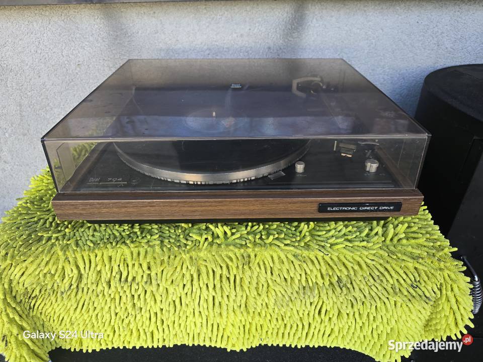 rewelacyjny gramofon dual 704 shure vintage Chełm Śląski