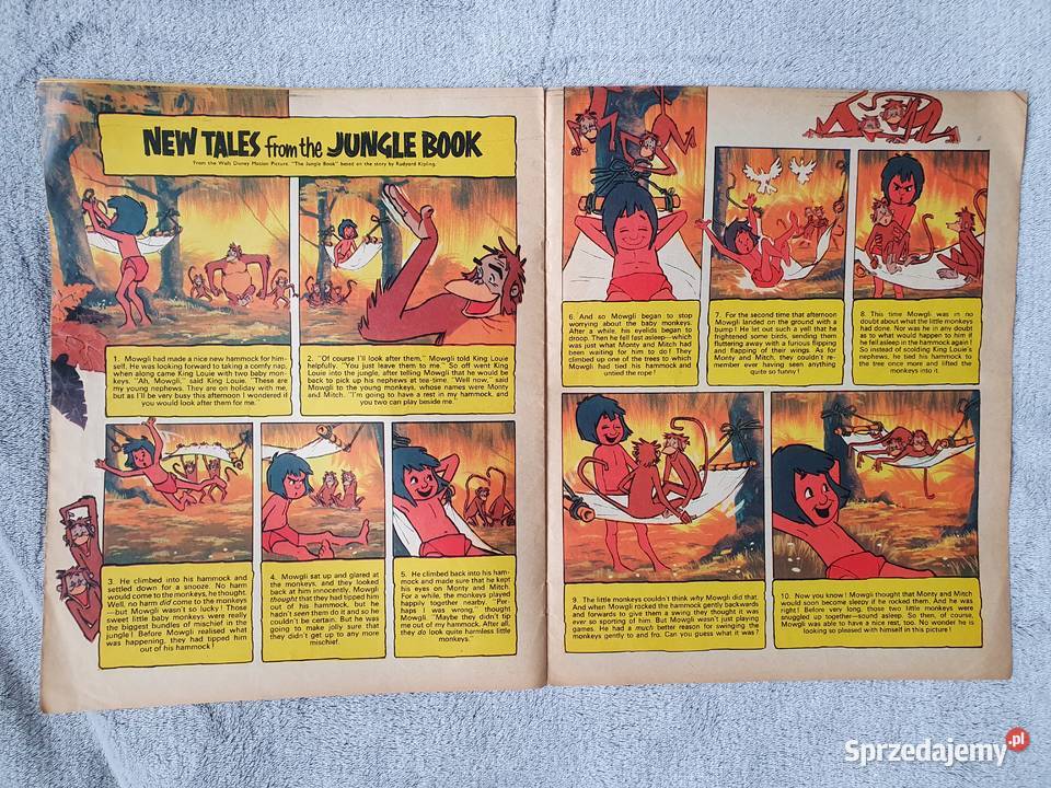 Disneyland komiks z 1973 roku w jęz angielskim Rok wydania 1973 Gdynia