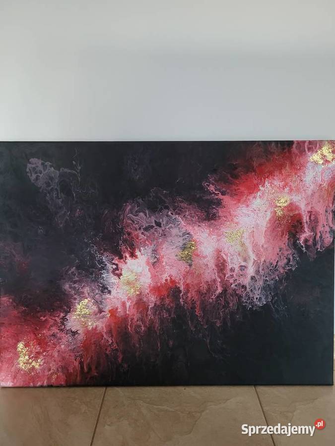 Duży obraz teksturowany Kępno sprzedam