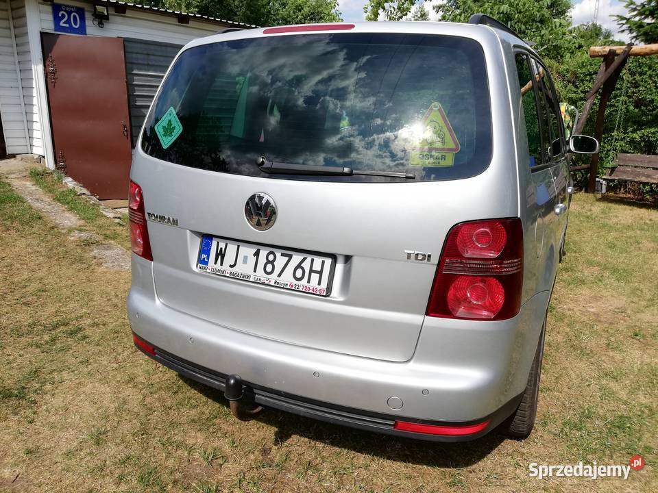 VW Touran 1.9tdi 105km 7 osobowy przebieg 205 tys Warszawa