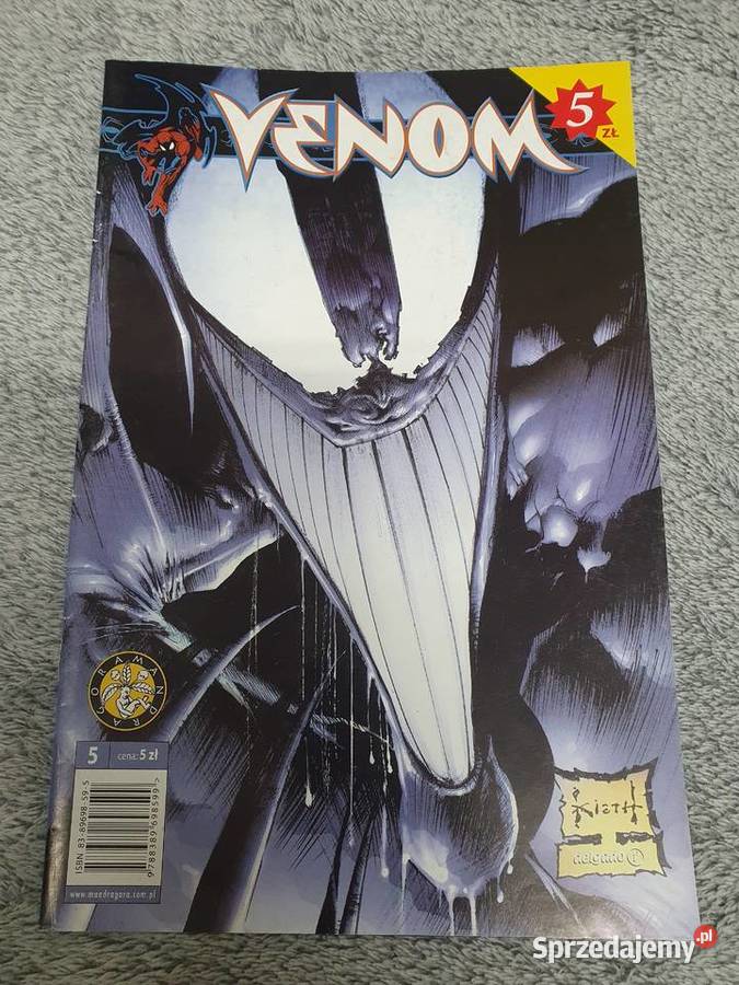 Venom zestaw 5 komiksów Marvel Mandragora Gdynia sprzedam