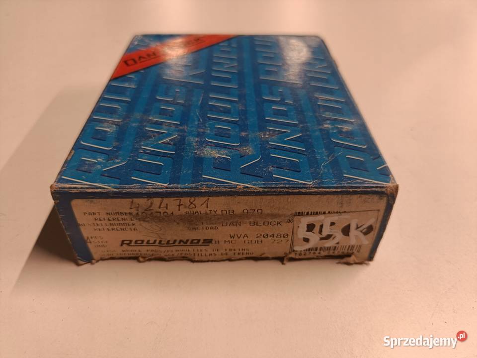 KLOCKI HAMULCOWE Renault R4 R5 PRZEDNIE przód