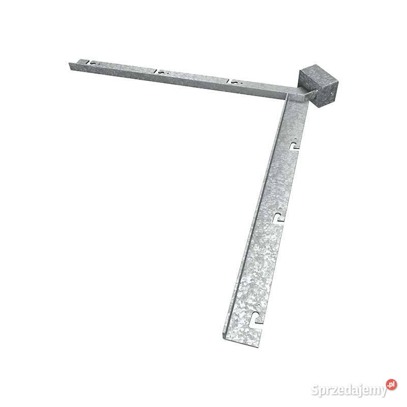 Wysięgnik dwuramienny v z nasadką prostokątną zachodniopomorskie