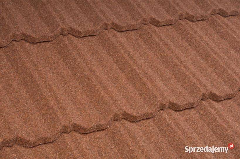 Blacha Gontopodobna 50 lat gwarancji Z POSYPKĄ Materiały budowlane Chorzów