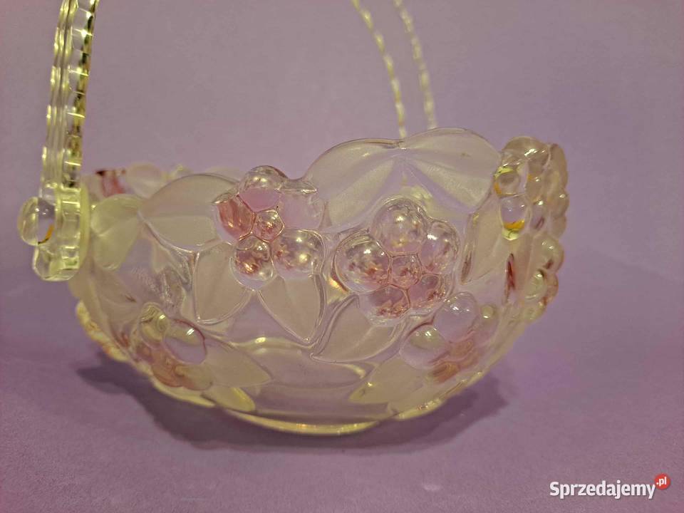 Koszyk szklany Misa małopolskie Kraków