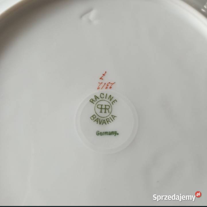 439Stare talerze Racine Bavaria 20 sztuk mogę Porcelana i szkło Warszawa sprzedam