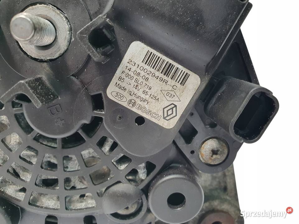ALTERNATOR Renault Megane III 15 DCI 23100294RC Układ elektryczny silnika sprzedam