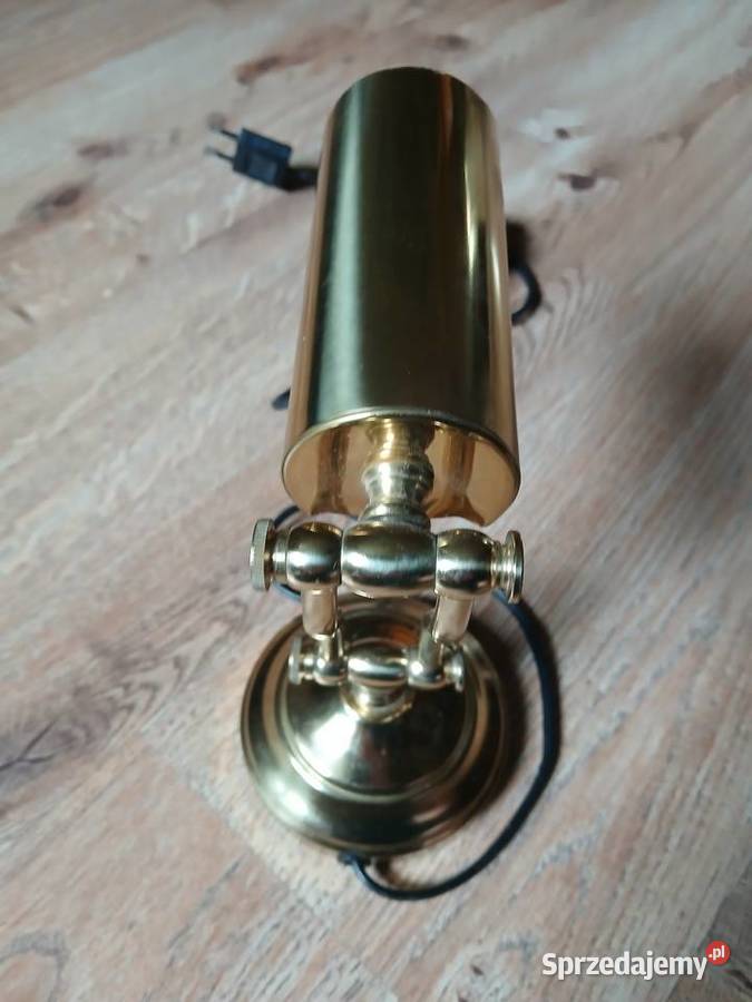 Lampa mosiężna Kraków sprzedam