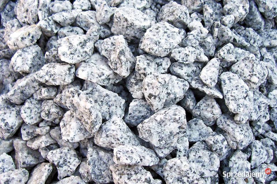 Grys granitowy dalmatyńczyk strzegom HURT 25 ton sprzedam