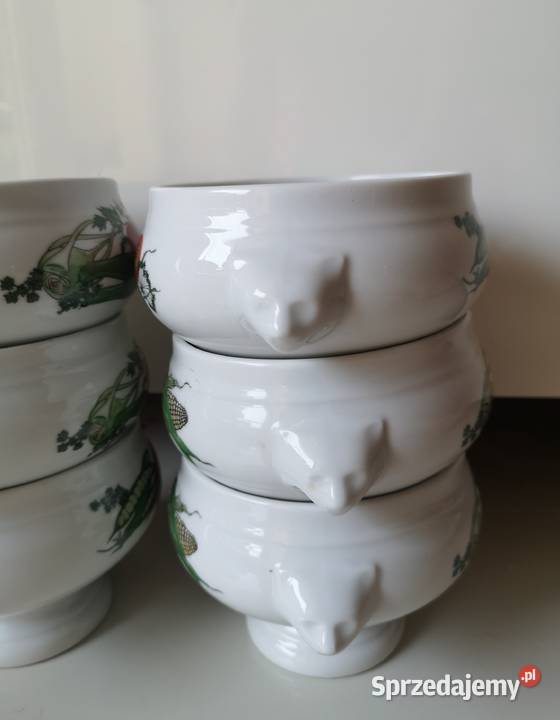 Bulionówki porcelanowe Seltmann Weiden vintage Porcelana i szkło Toruń