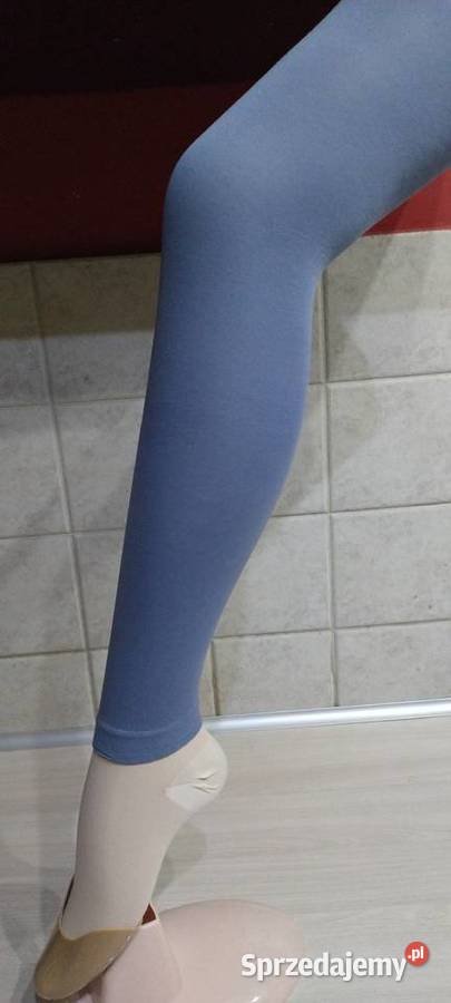 Leginsy w kolorze szaro niebieskim Bellatrix Lublin