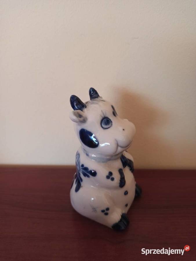 Delft Deco Solniczka pieprzniczka Krowa Bielsko-Biała