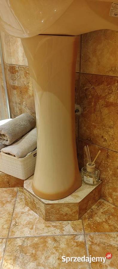 Umywalka z nogą Dalia beż Nysa