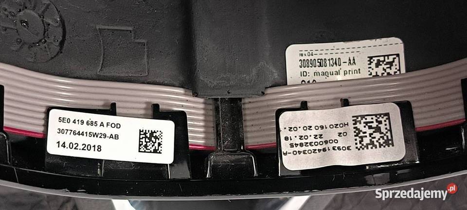 KIEROWNICA SKODA OCTAVIA III 3V0419091 Lipno