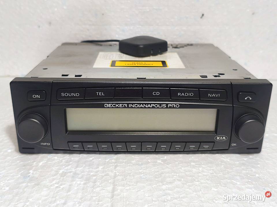Radio Becker Indianapolis Pro KOD GPS AUX MP3 Tarnobrzeg