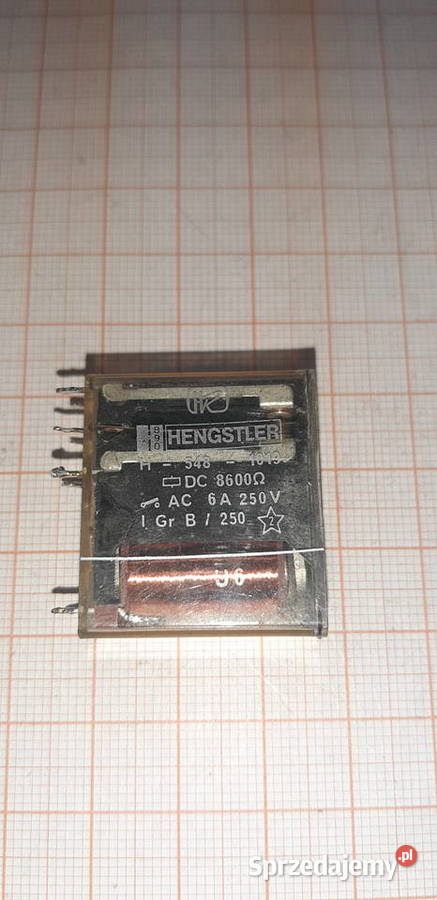 Przekaźnik HENGSTLER H5481019 1 A88 śląskie Czechowice-Dziedzice