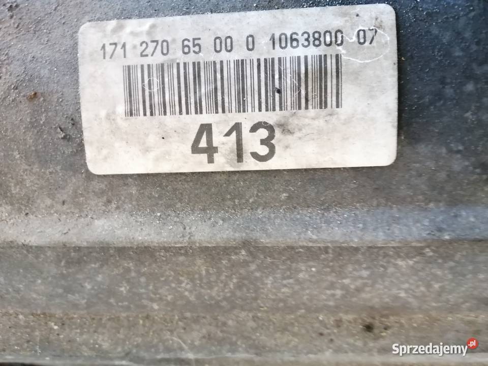 Skrzynia biegów 7gtronic Mercedes 35 litra Skrzynie biegów automatyczne