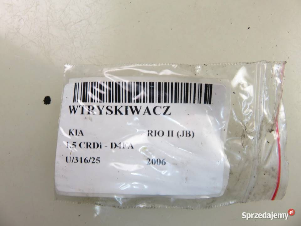 WTRYSKIWACZ KIA RIO II 15 CRDi 0445110256