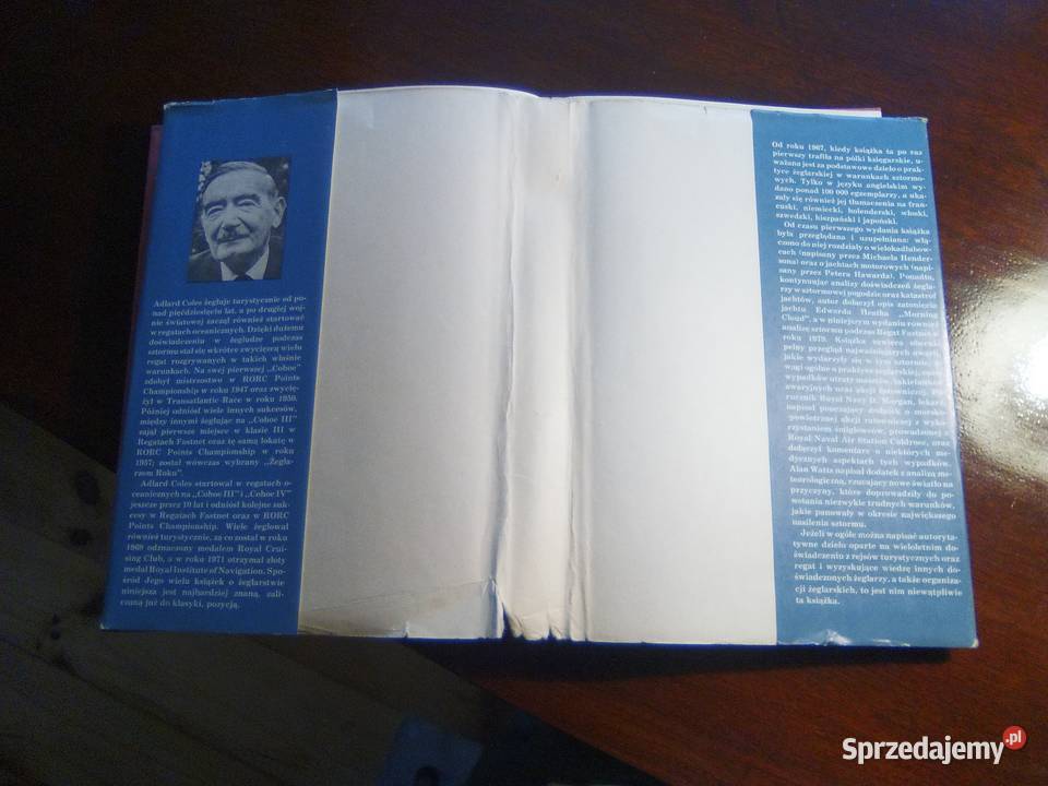 Żeglowanie w warunkach sztormowych Adlard Coles Rok wydania 1986 Poznań
