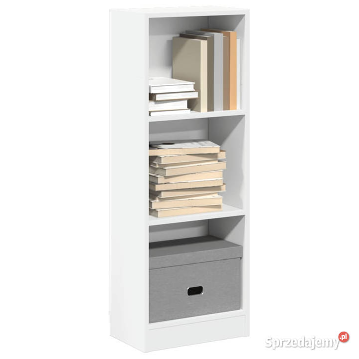 Regał biały 40x24x109 materiał drewnopochodny Warszawa sprzedam