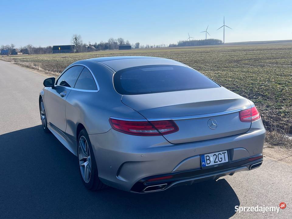 MercedesBenz Klasa S coupe 550 4Matic 7GTRONIC podlaskie Białystok sprzedam