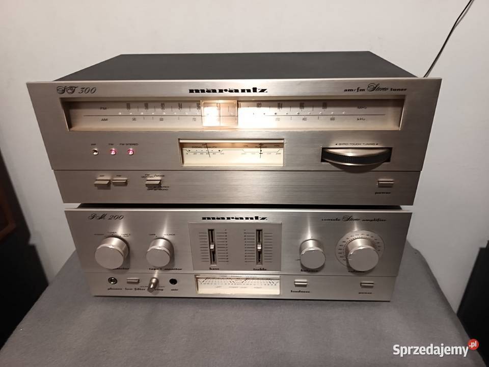 Zestaw MARANTZ PM200 ST 300 Wieże i miniwieże Gdynia