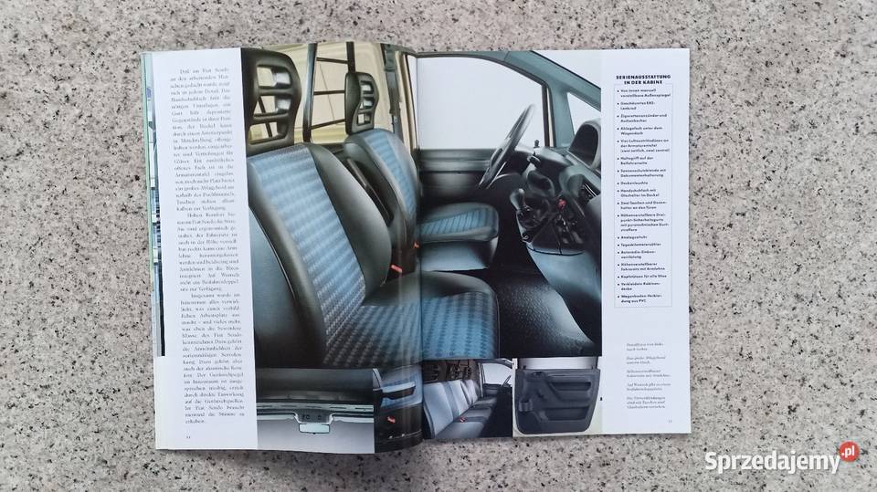 FIAT Scudo Prospekt Bytom