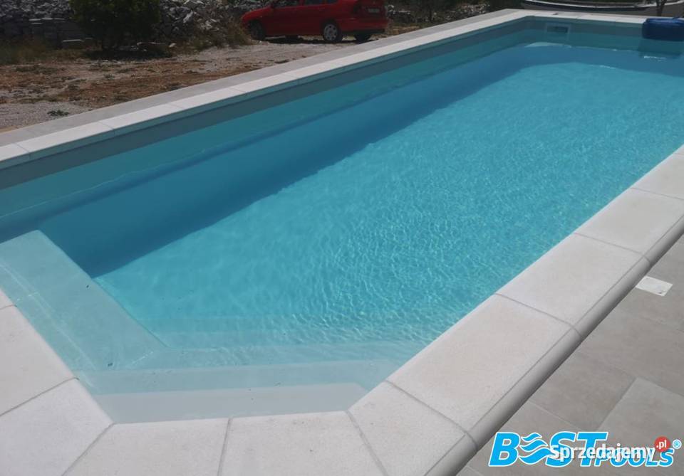 Basen ogrodowy SANTORINI 105x37x155 NOWY MODEL Baseny i oczka wodne Szydłowiec