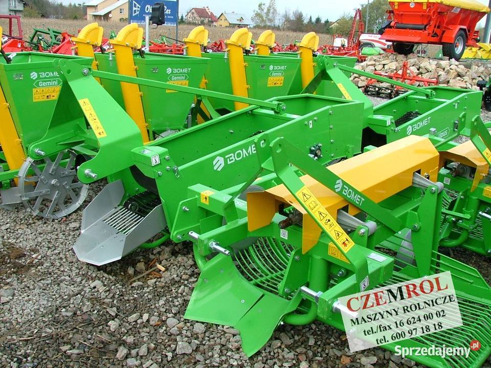 Kopaczka wibracyjna Ursa wyrzut do tyłu Bomet Jarosław