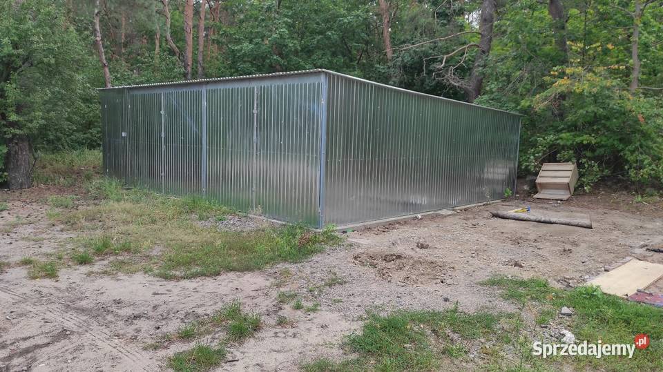 Podwójny garaż z furtką 48m2 Otwock