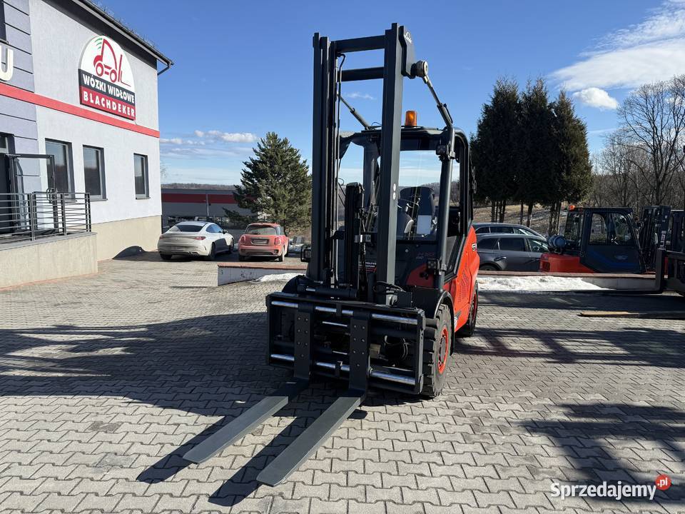 Wózek widłowy Linde H50D02 Triplex przesuw Linde Wózki widłowe małopolskie Mogilany