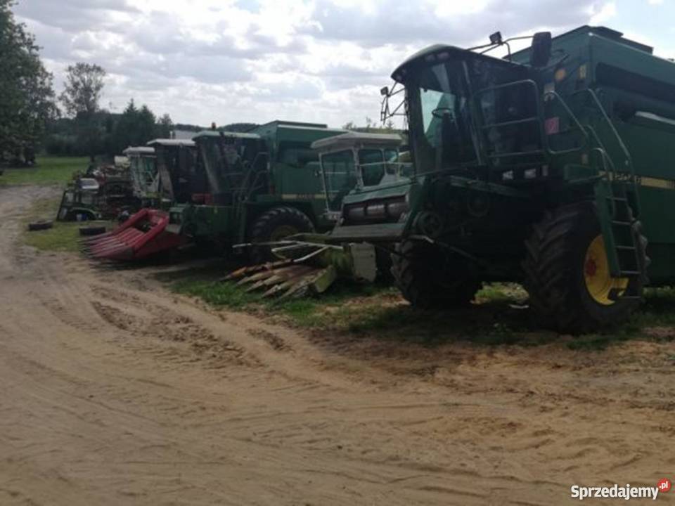 Częsci John Deere Claas Dominator Mercator nieuszkodzony Części zamienne Siemiatycze