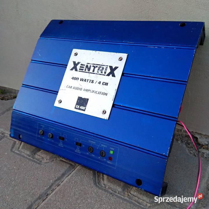 XentriX CX400 Wzmacniacz samochodowy 400 W 2x25A Wzmacniacze Świebodzice