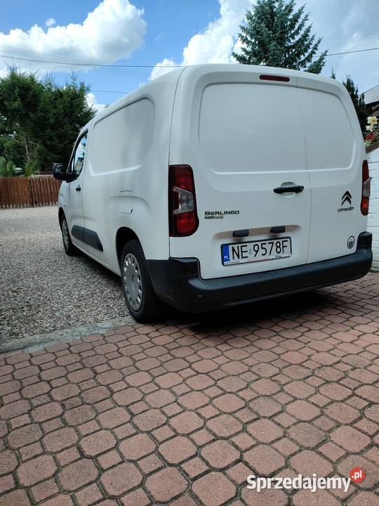 Zadbany Berlingo 16 2019 VAT1 XL 342000km Siedlce
