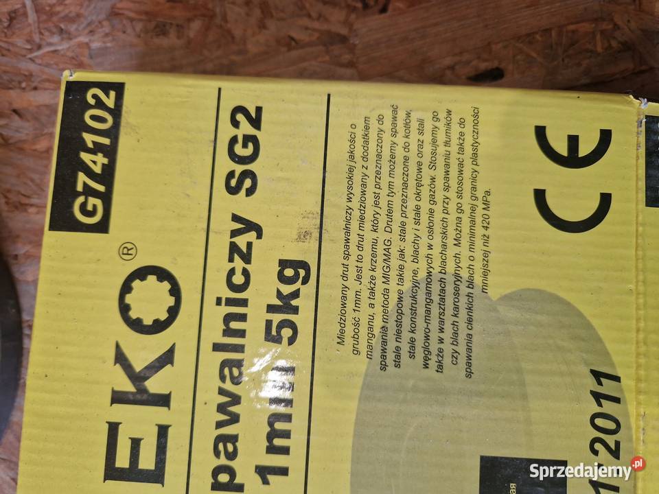 Drut spawalniczy 1mm 5 1200 Geko G74102