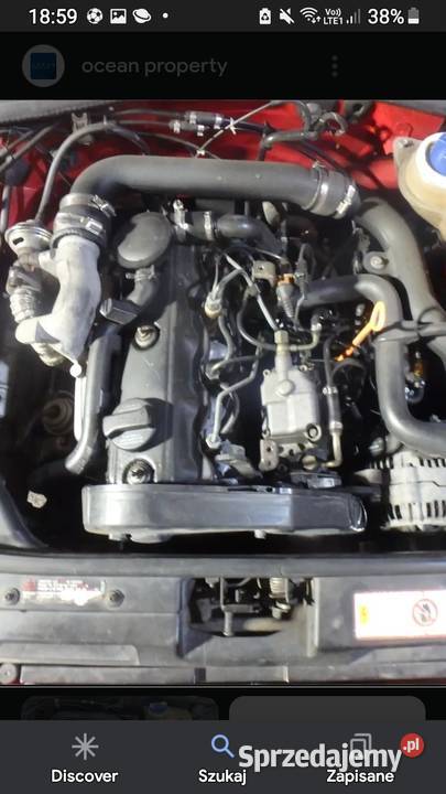Silnik 19 tdi AFN 110 VW Passat Audi a4 Kraków